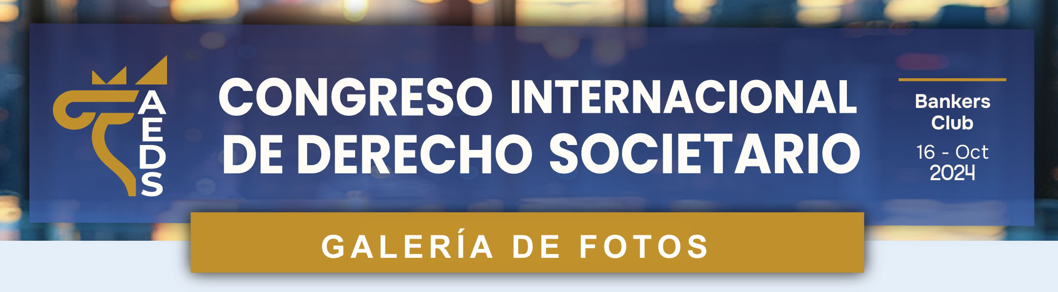 Vea galería de fotos del Congreso Internacional de Derecho Societario 2024