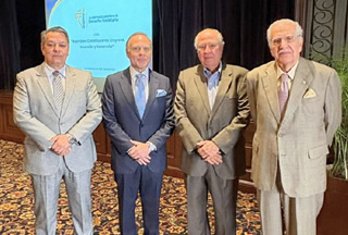 conversatorio para tratar sobre las novedades de las nuevas cargas fiscales sobre utilidades retenidas.