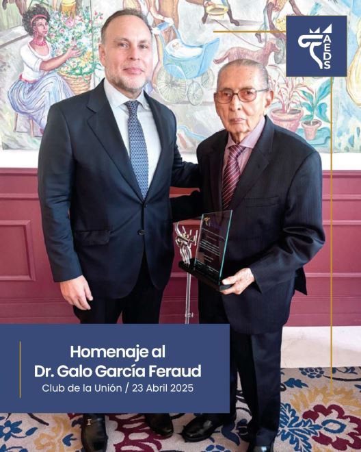 Homenaje al Dr. Galo García Feraud.
